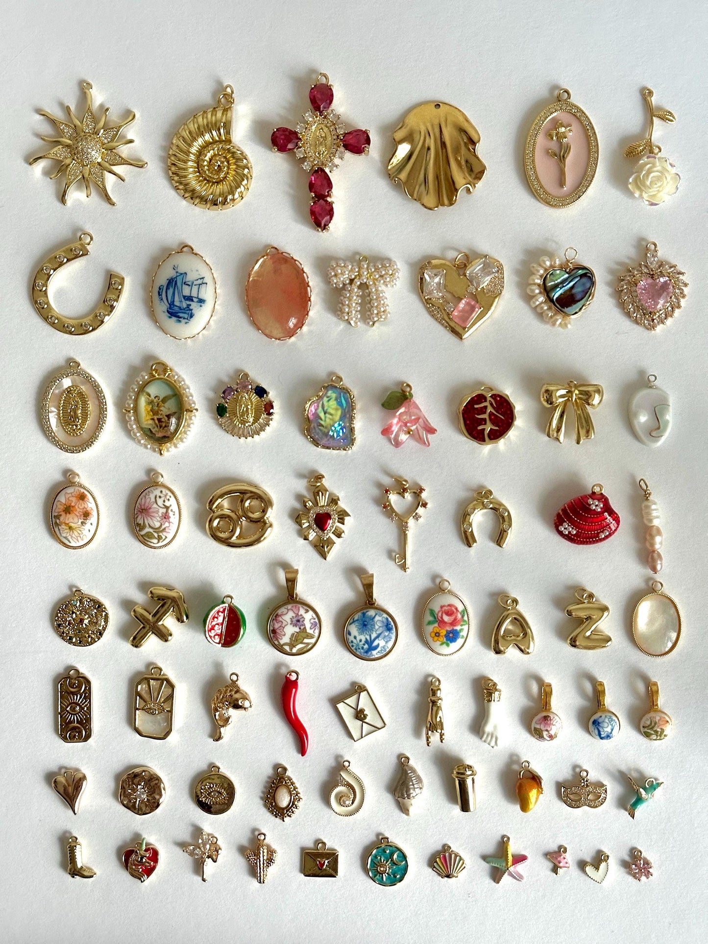 18k Gold Charms