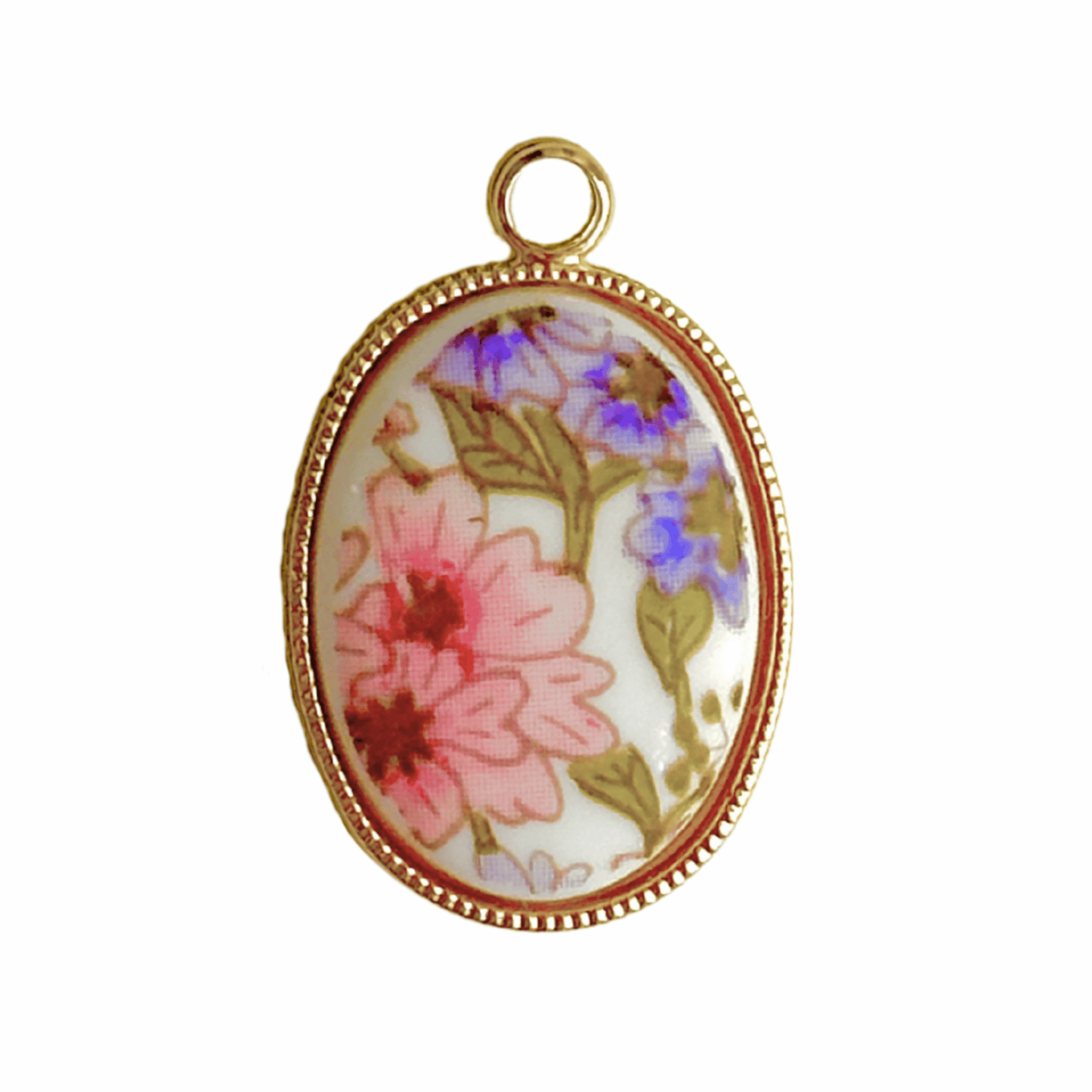 Vintage Blumen Rosa