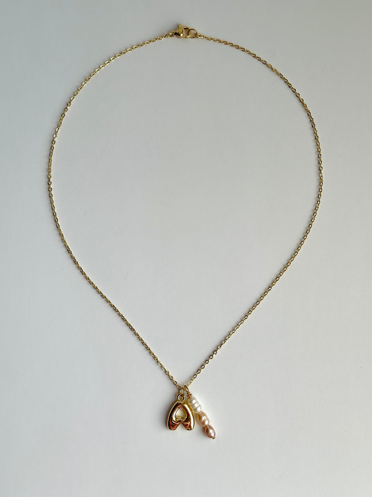 Letter necklace