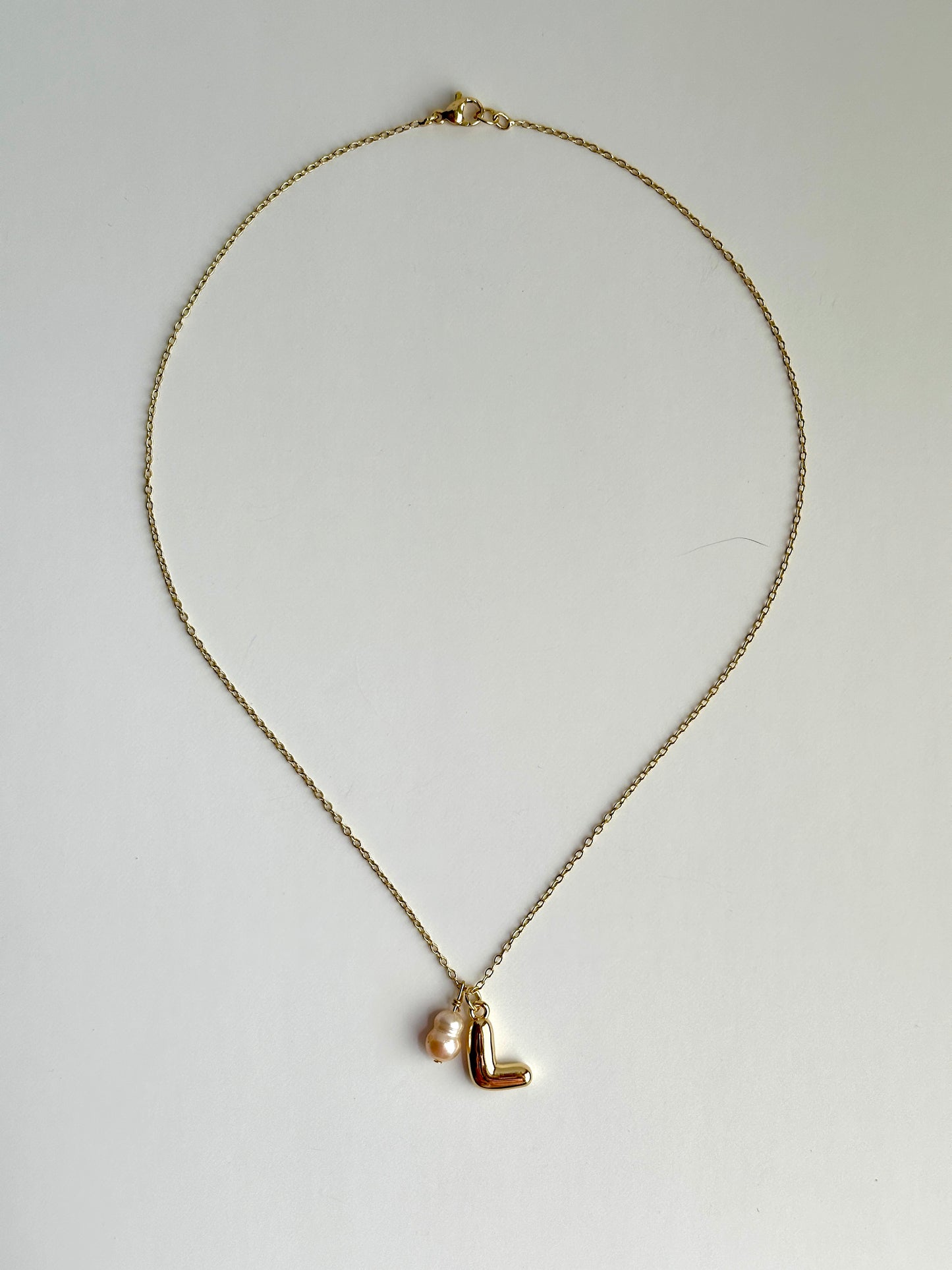 Letter necklace