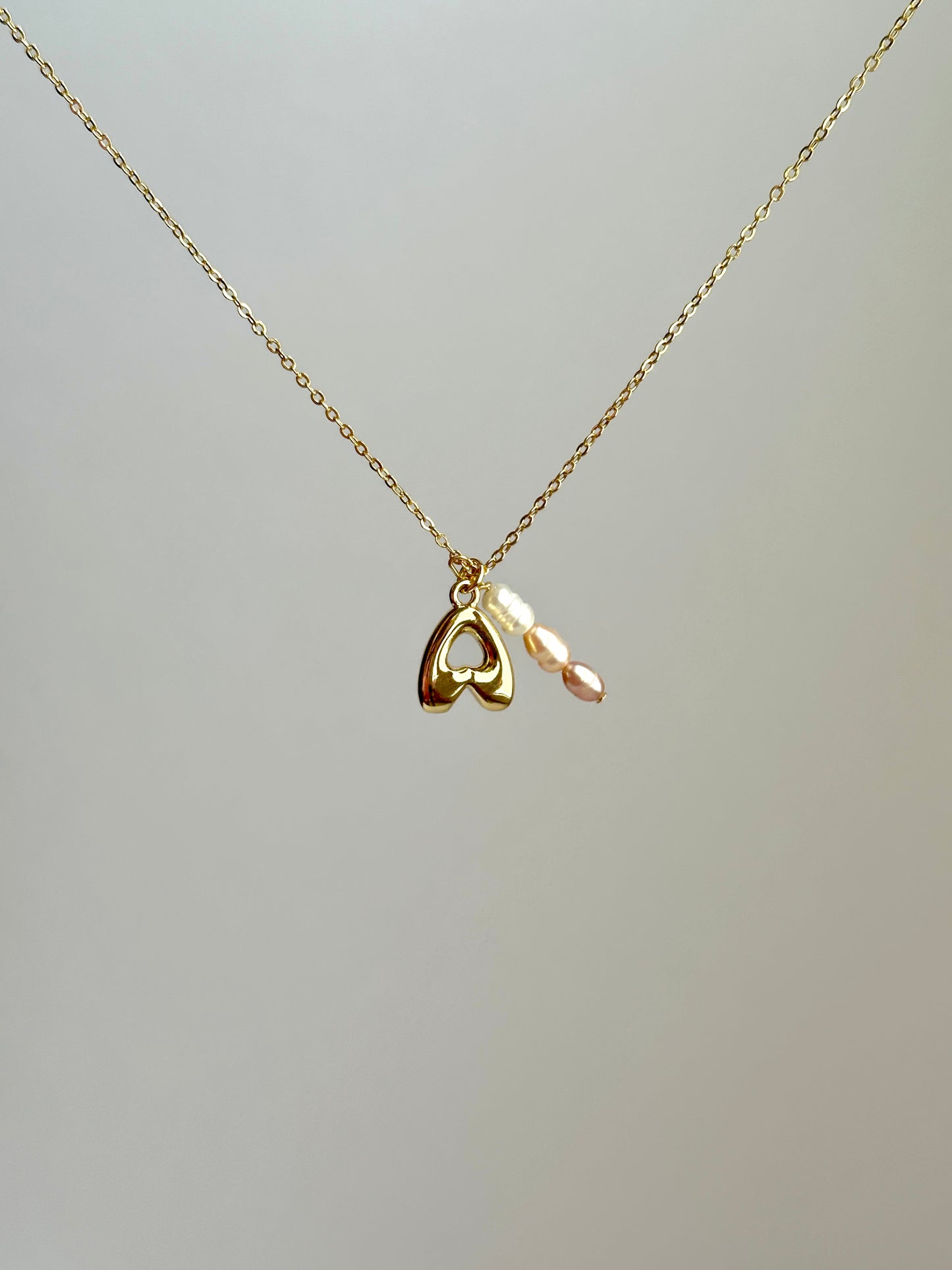Letter necklace