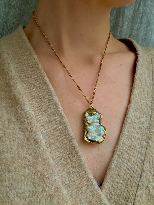 Golden Malva Portrait