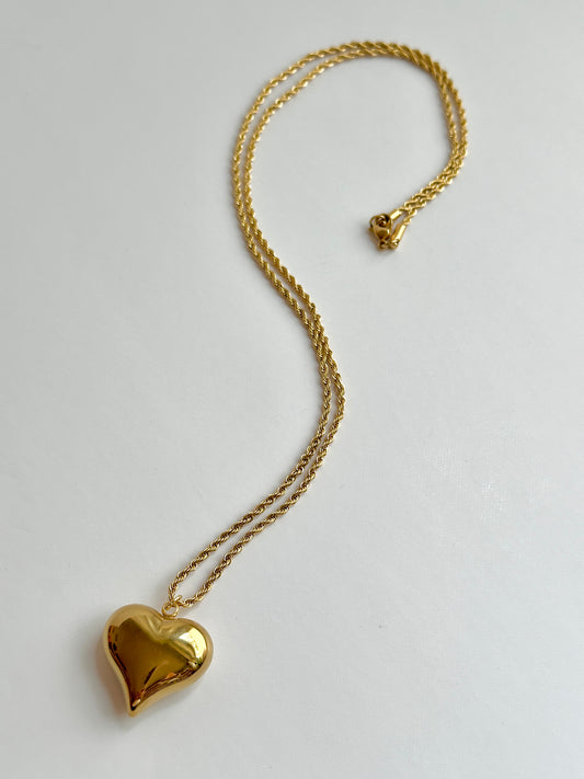 Big Chubby Heart Necklace