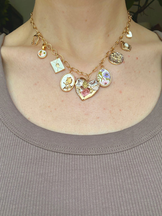 Poesie Charm Halskette 2