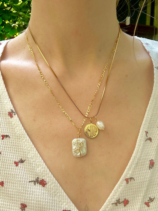 Vintage Amore Halskette und Lova Halskette