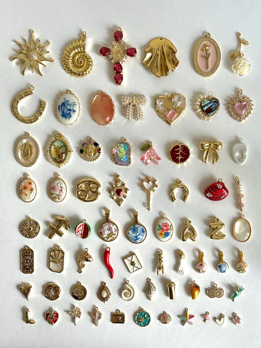 18k Gold Charms