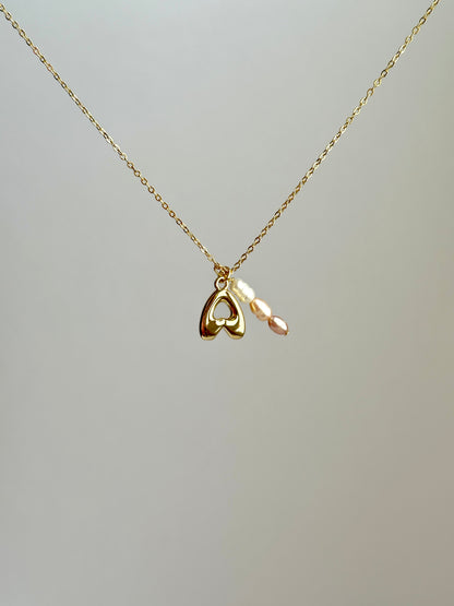 Letter necklace