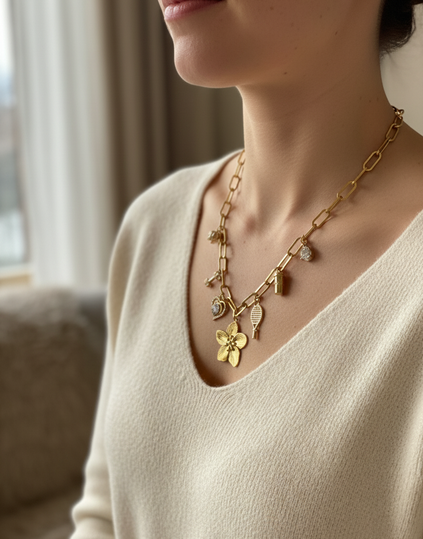 Ava Charm Halskette 1