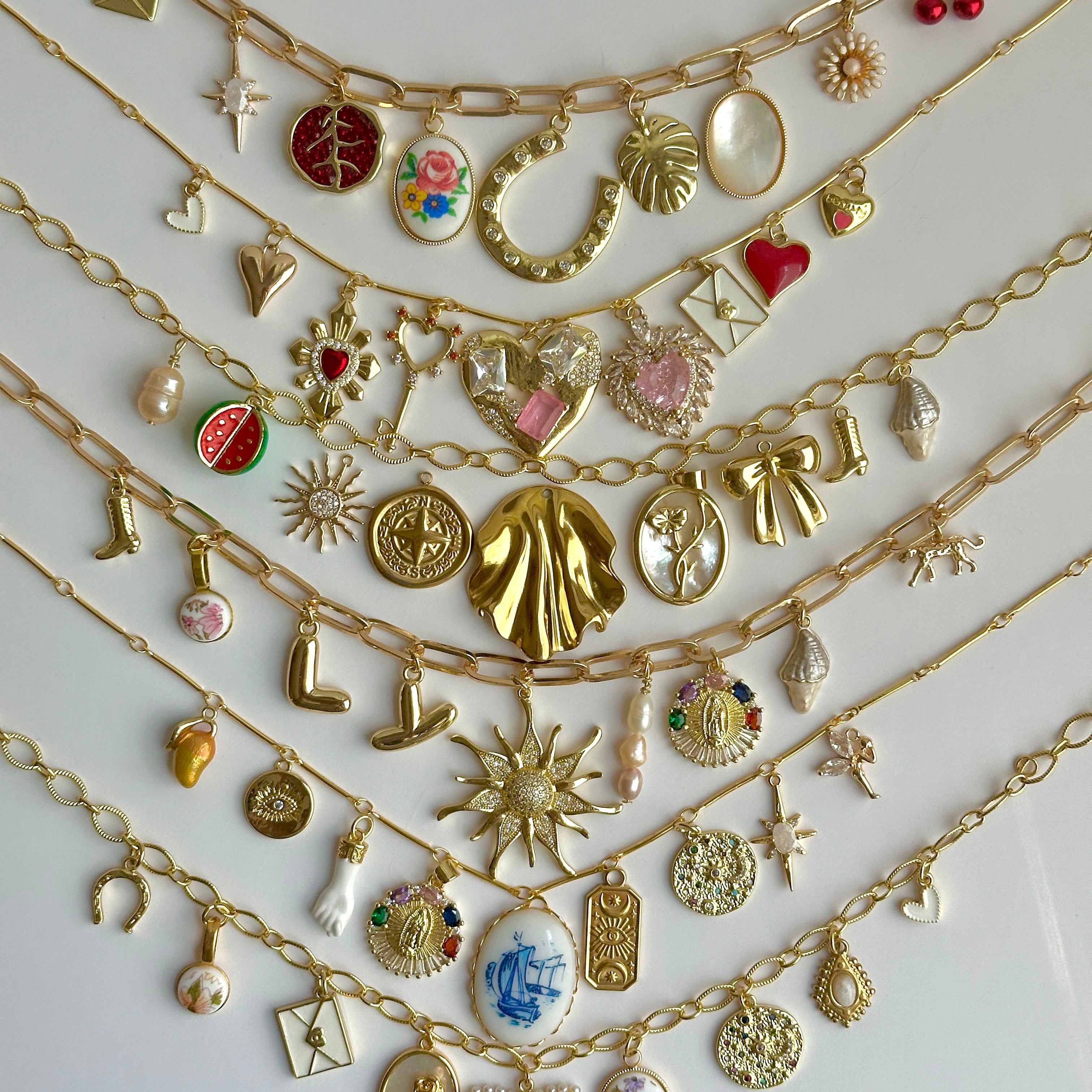 Charms mit Halsketten