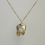 Golden Malva Halskette