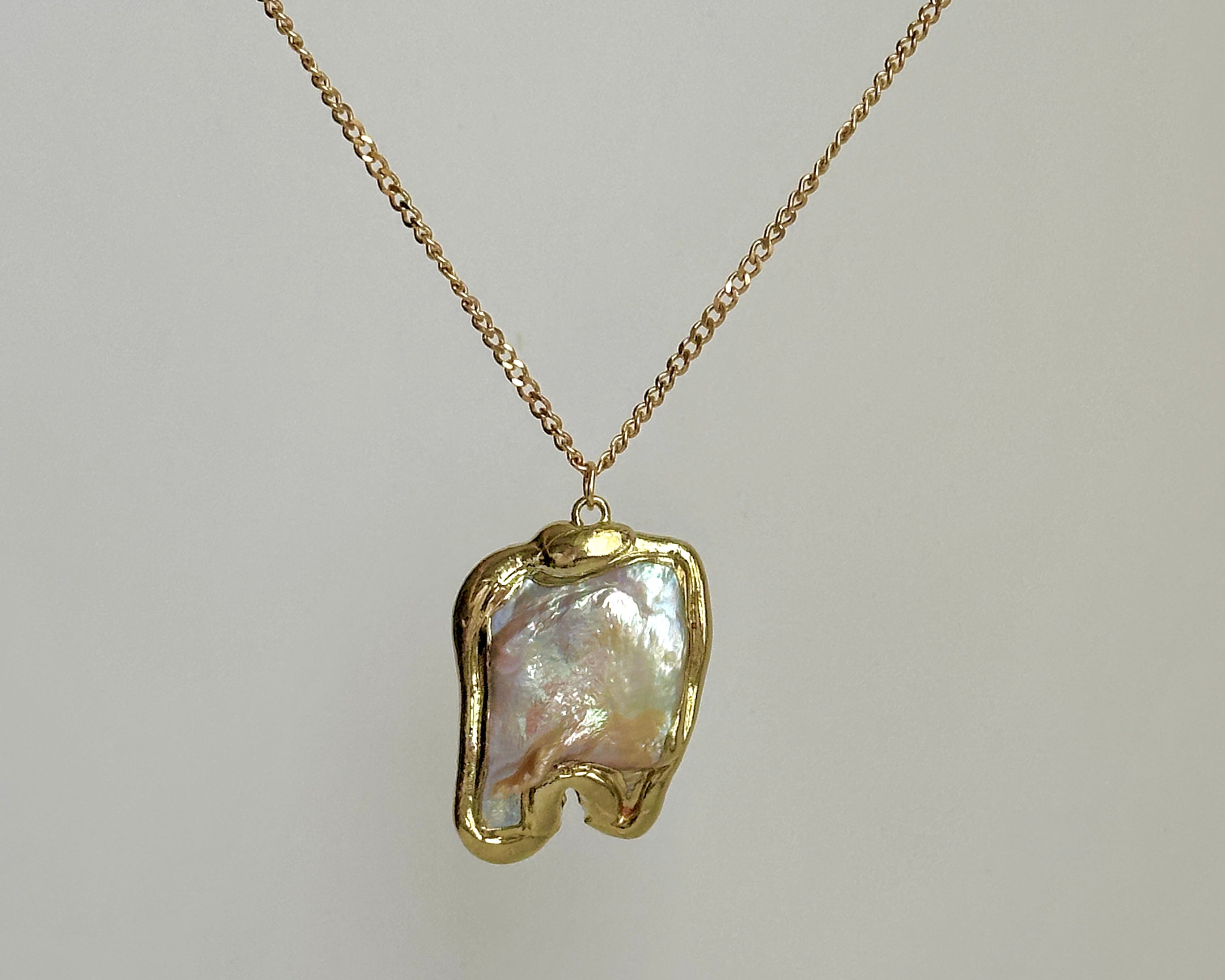 Golden Malva Halskette