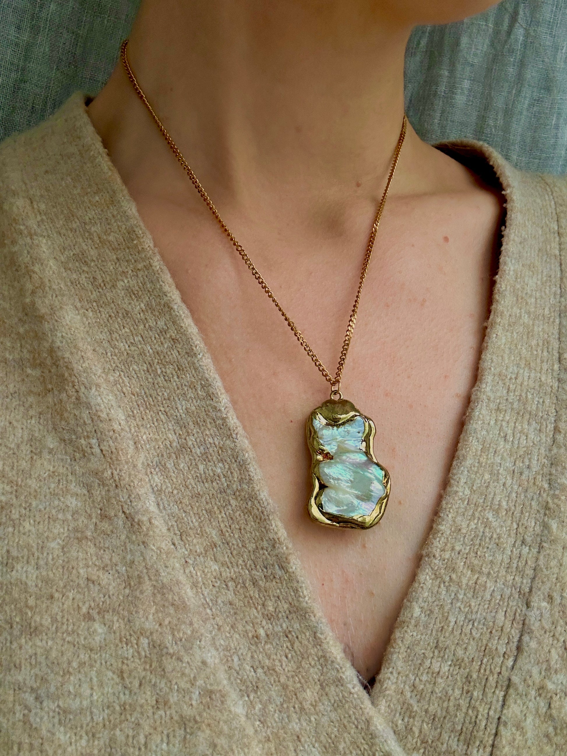 Golden Malva Portrait