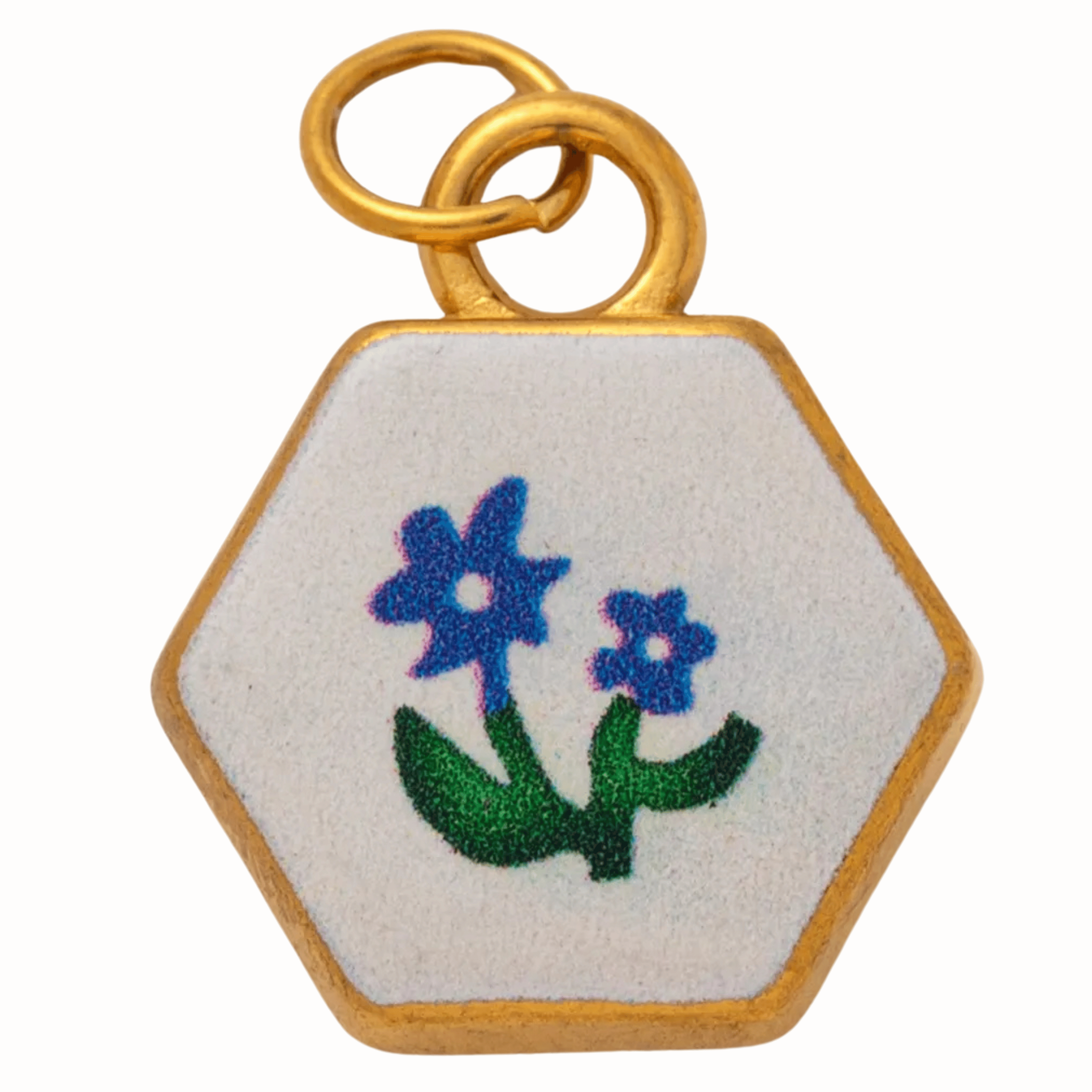 Handgemalter Blumenstrauß