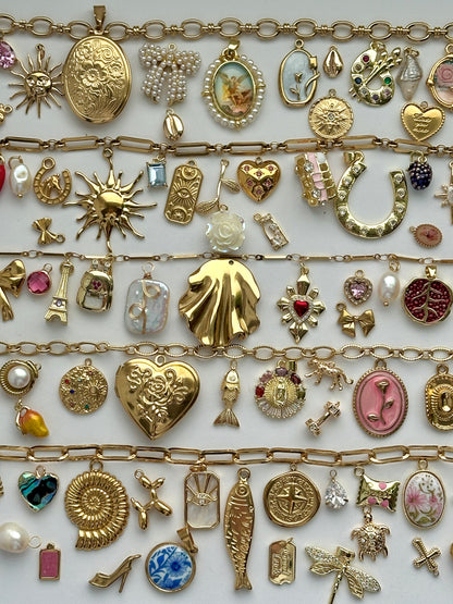 Gestalte deine eigene Gold Charm Halskette