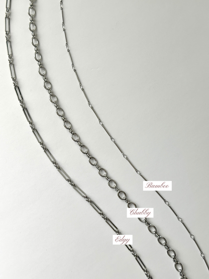 Kettenstil Silber
