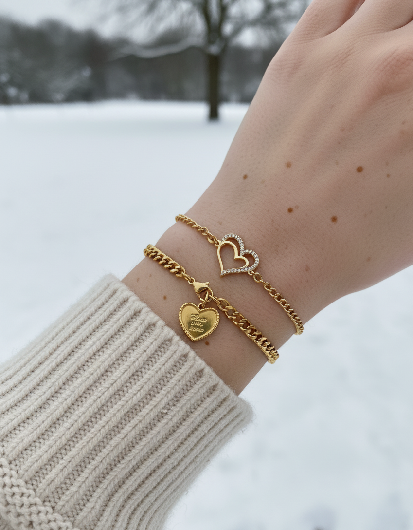 Love you more armband 2