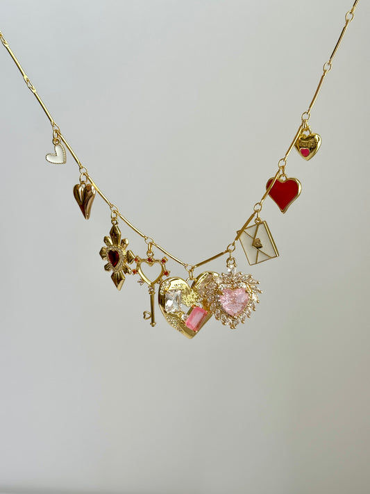 Mabel Heart Charm Halskette 2