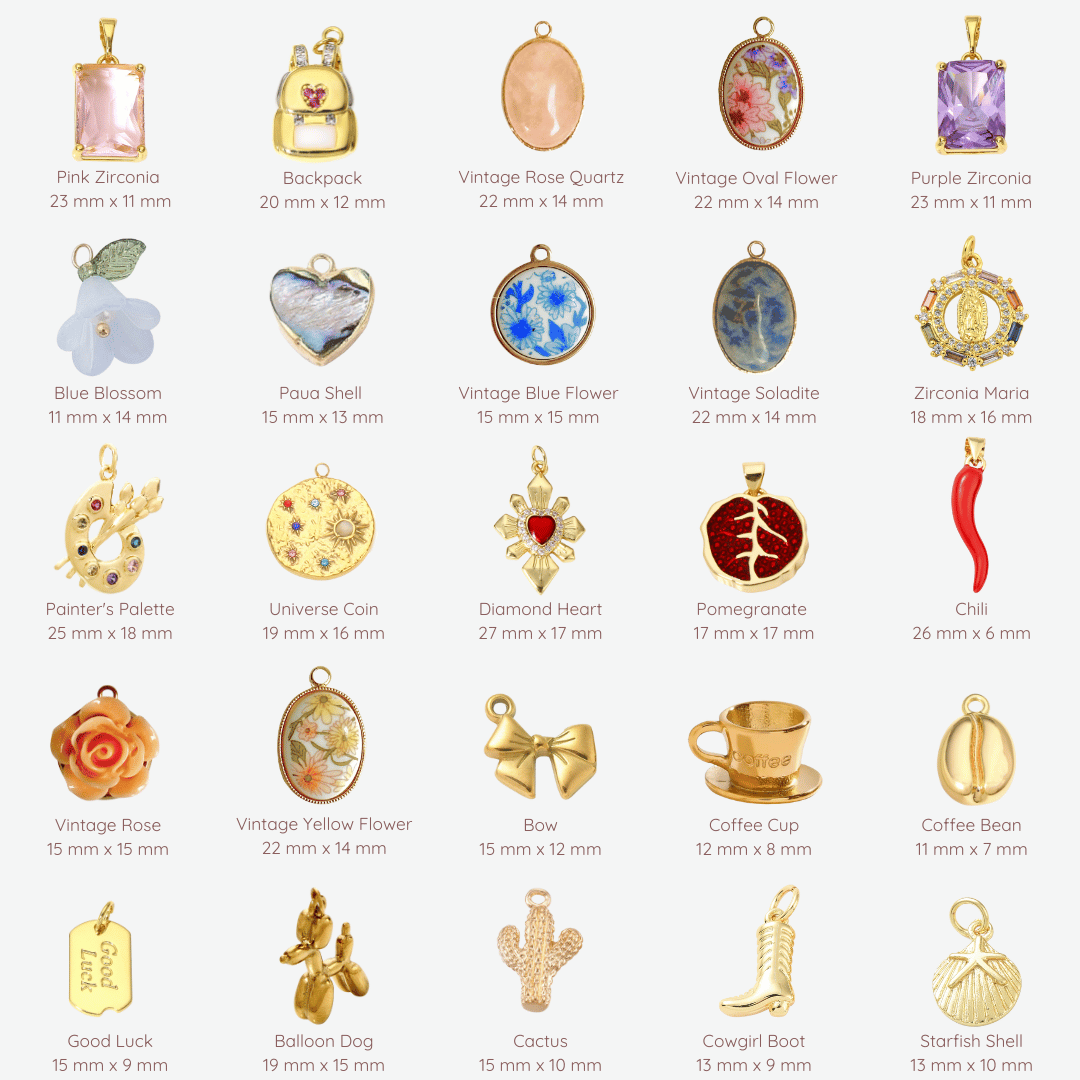 Medium Colorful Charm Collection