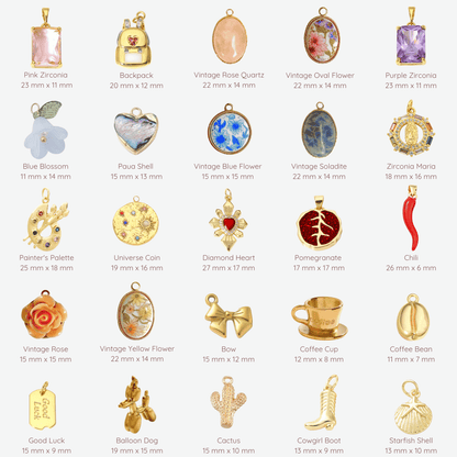 Medium Colorful Charm Collection