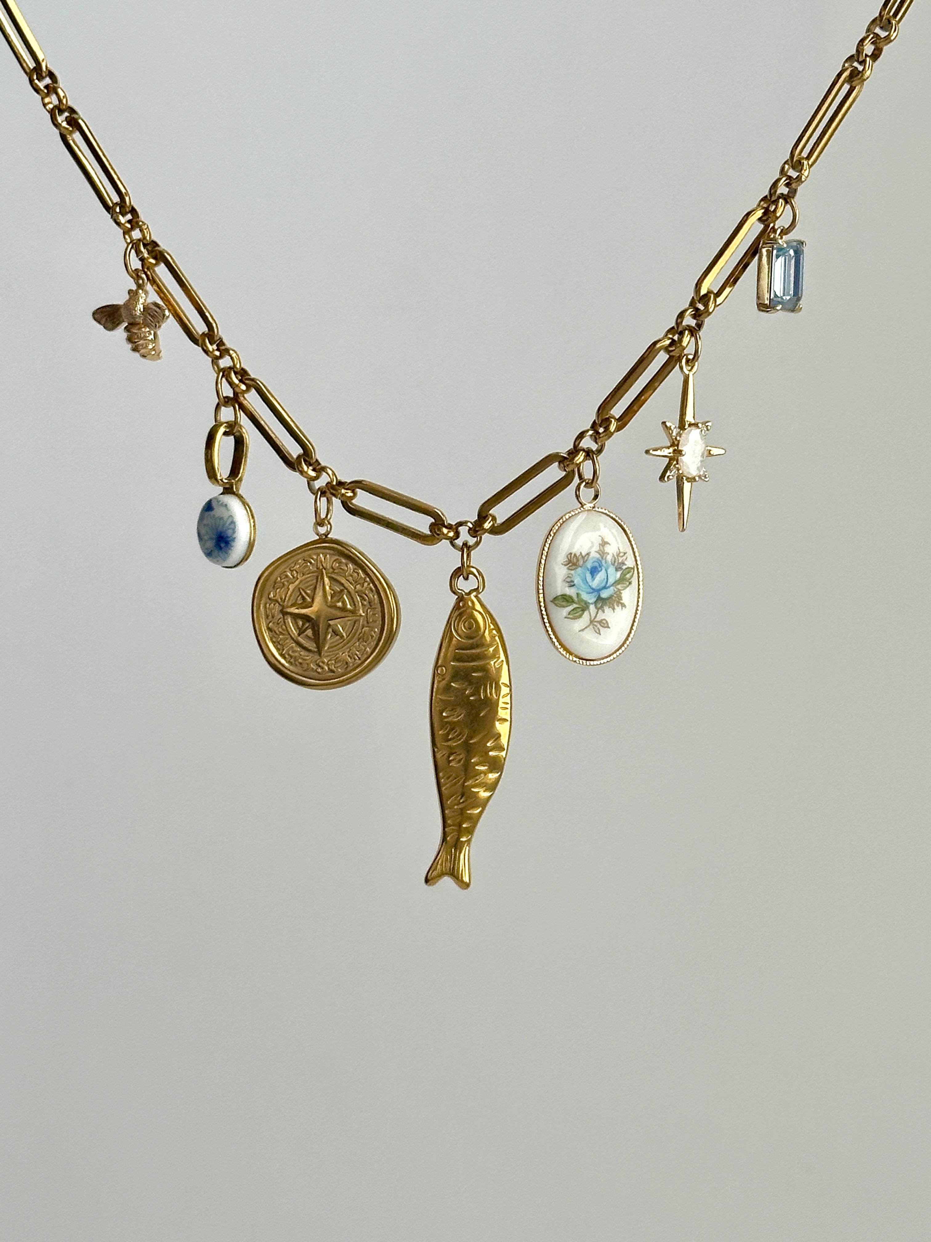 Naida Charm Halskette