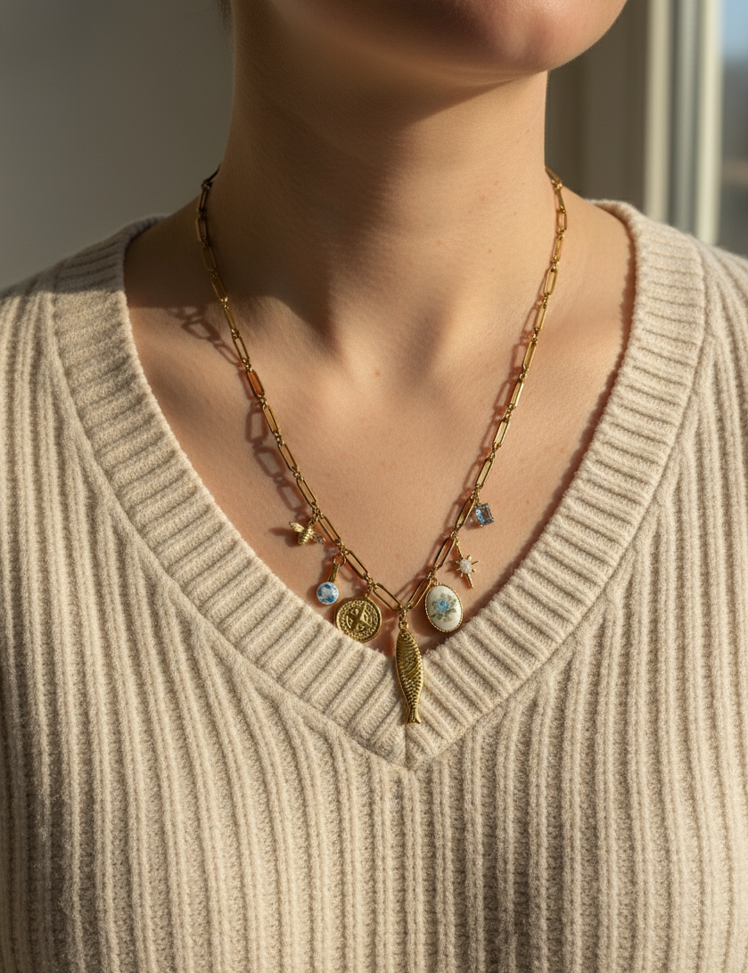 Naida Charm Halskette 1