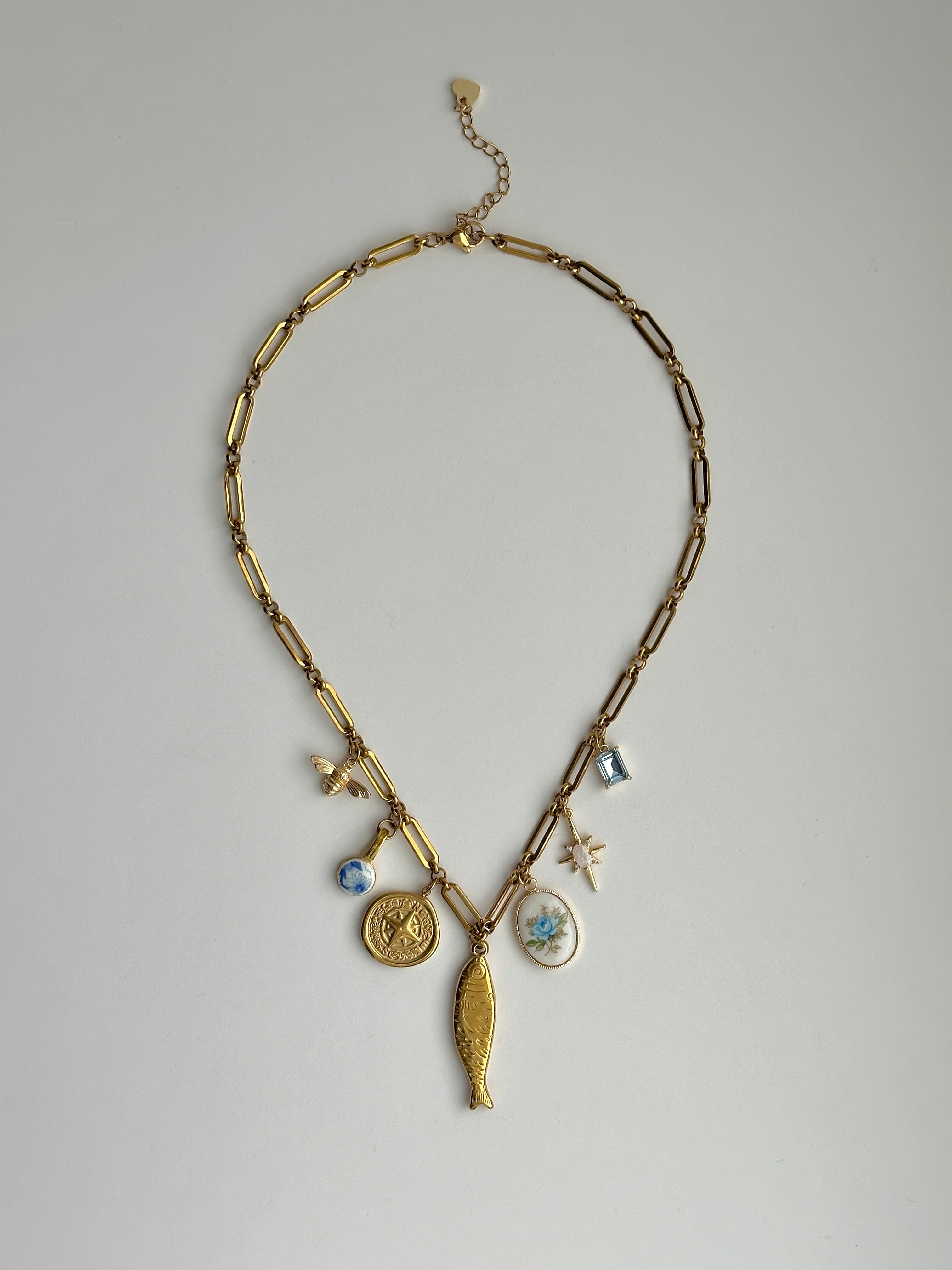 Naida Charm Halskette 3