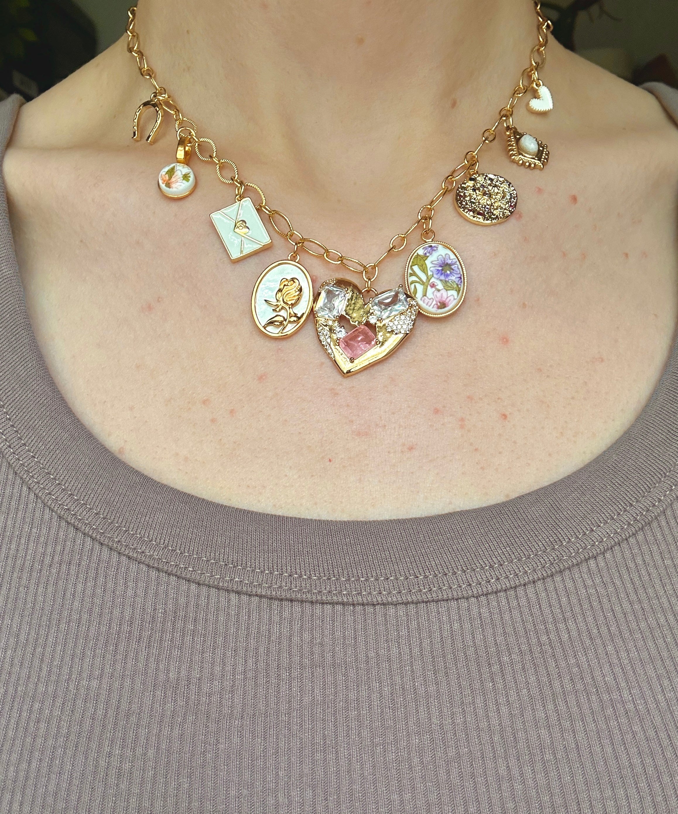 Poesie Charm Halskette 2