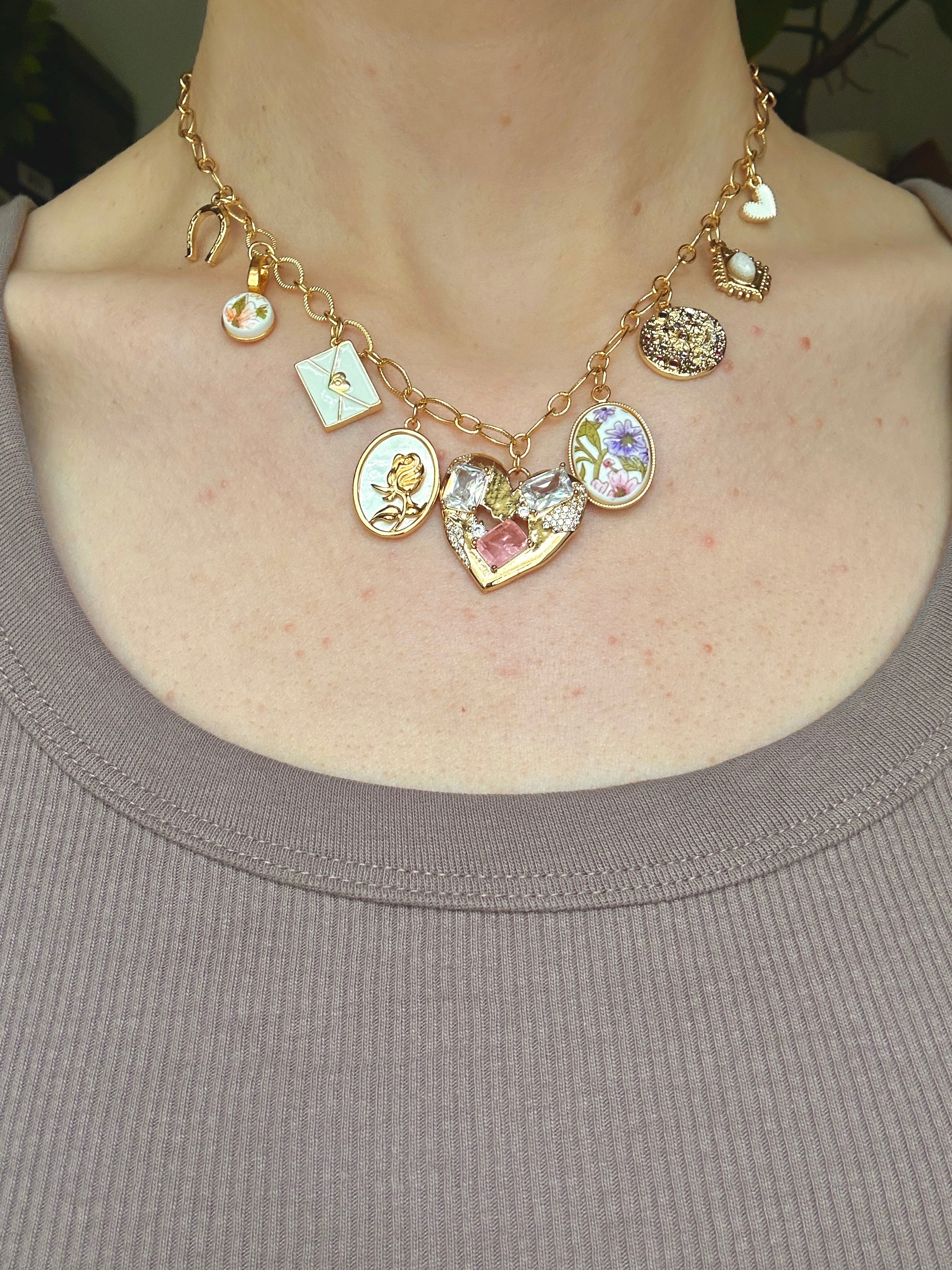 Poesie Charm Halskette 2