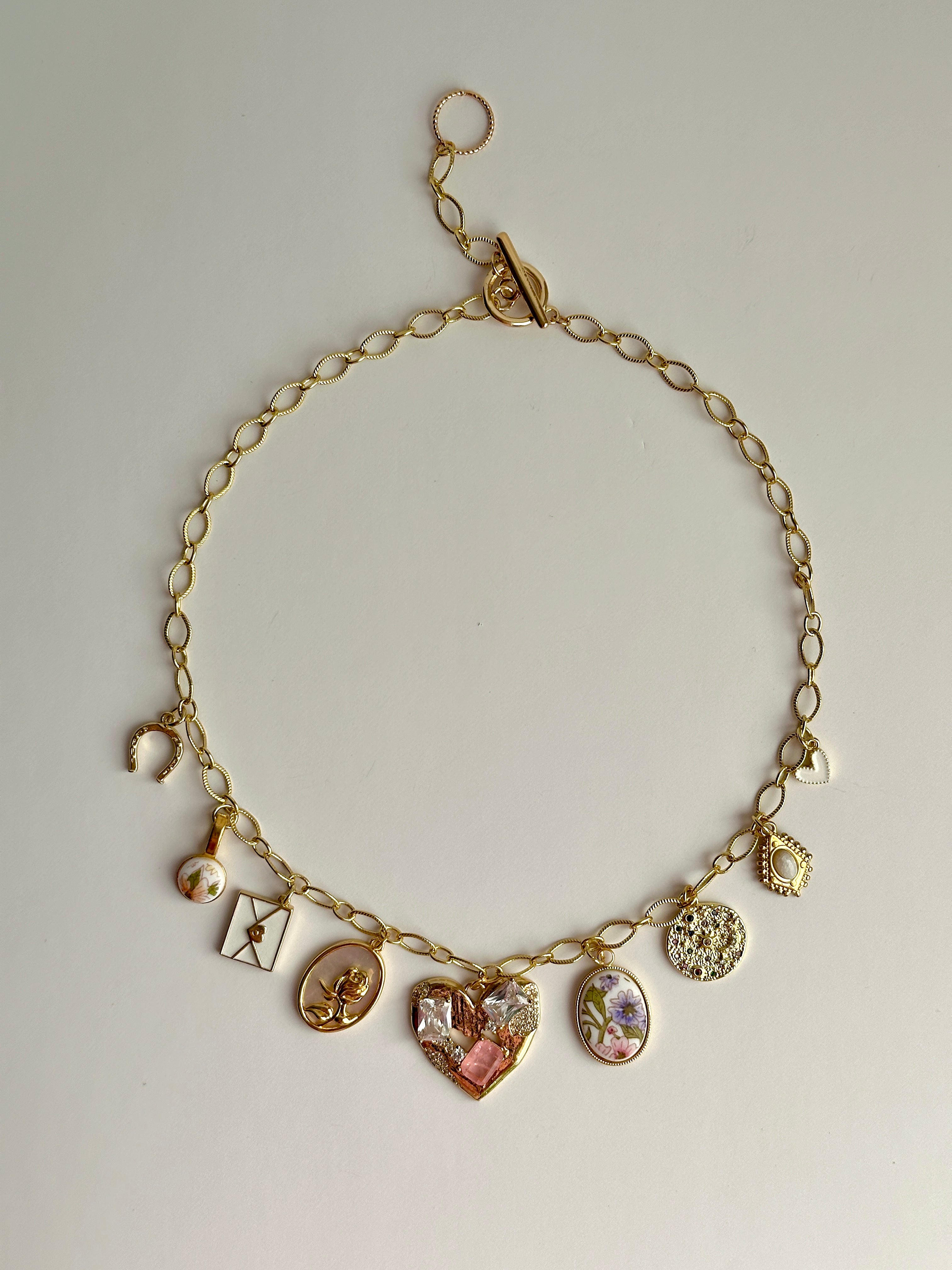 Poesie Charm Halskette 3