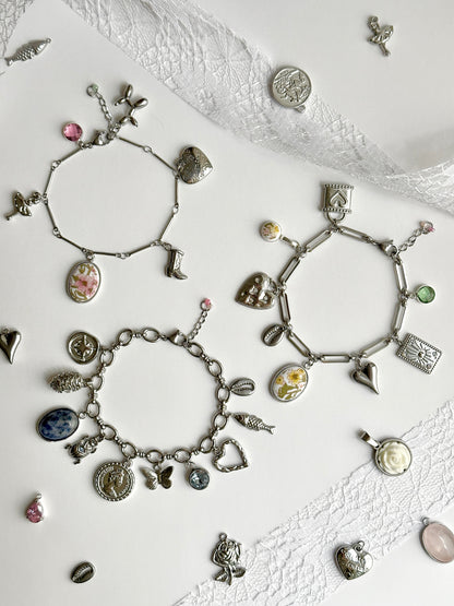 Silber Charm Armband