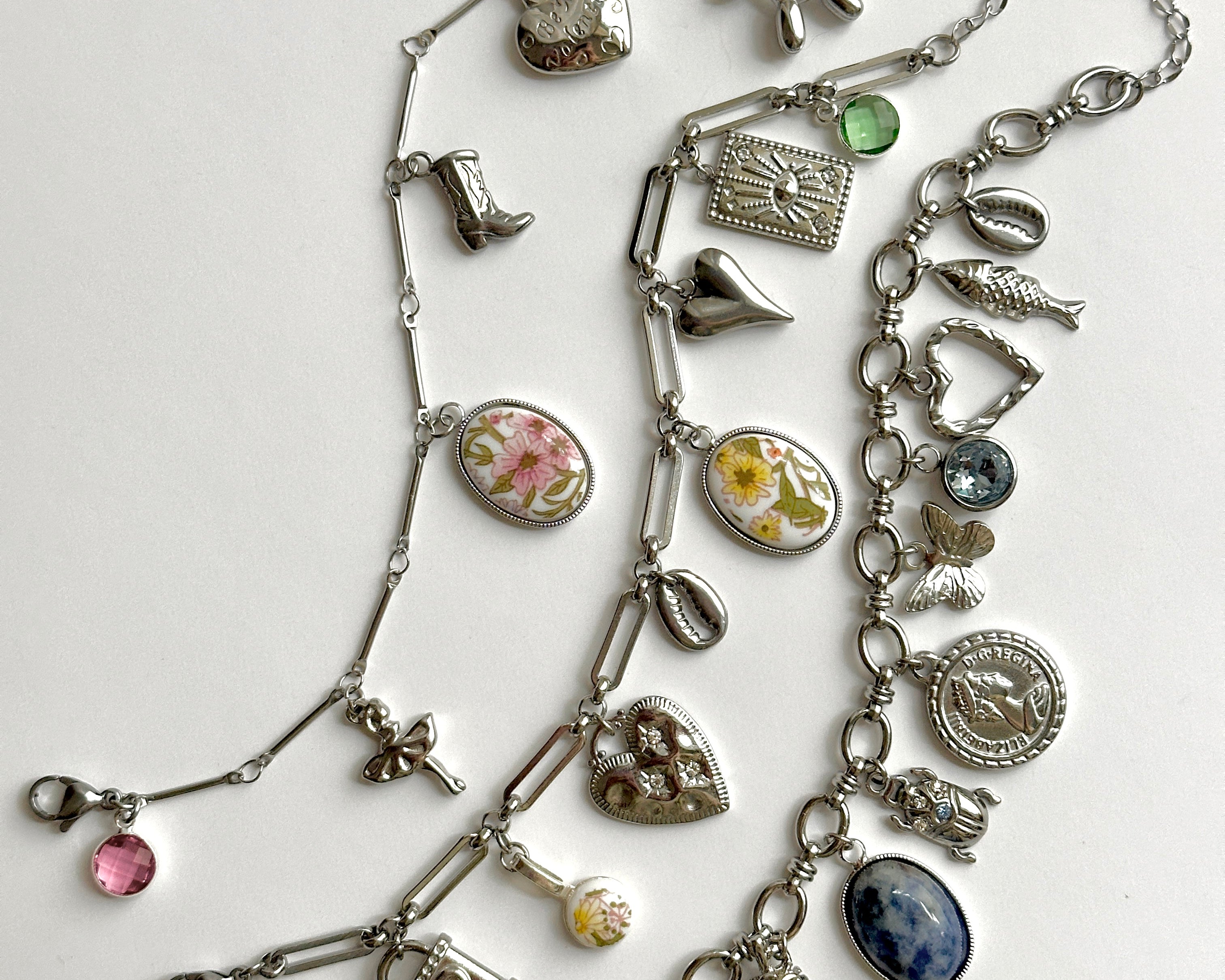 Silber Charm Armband 2