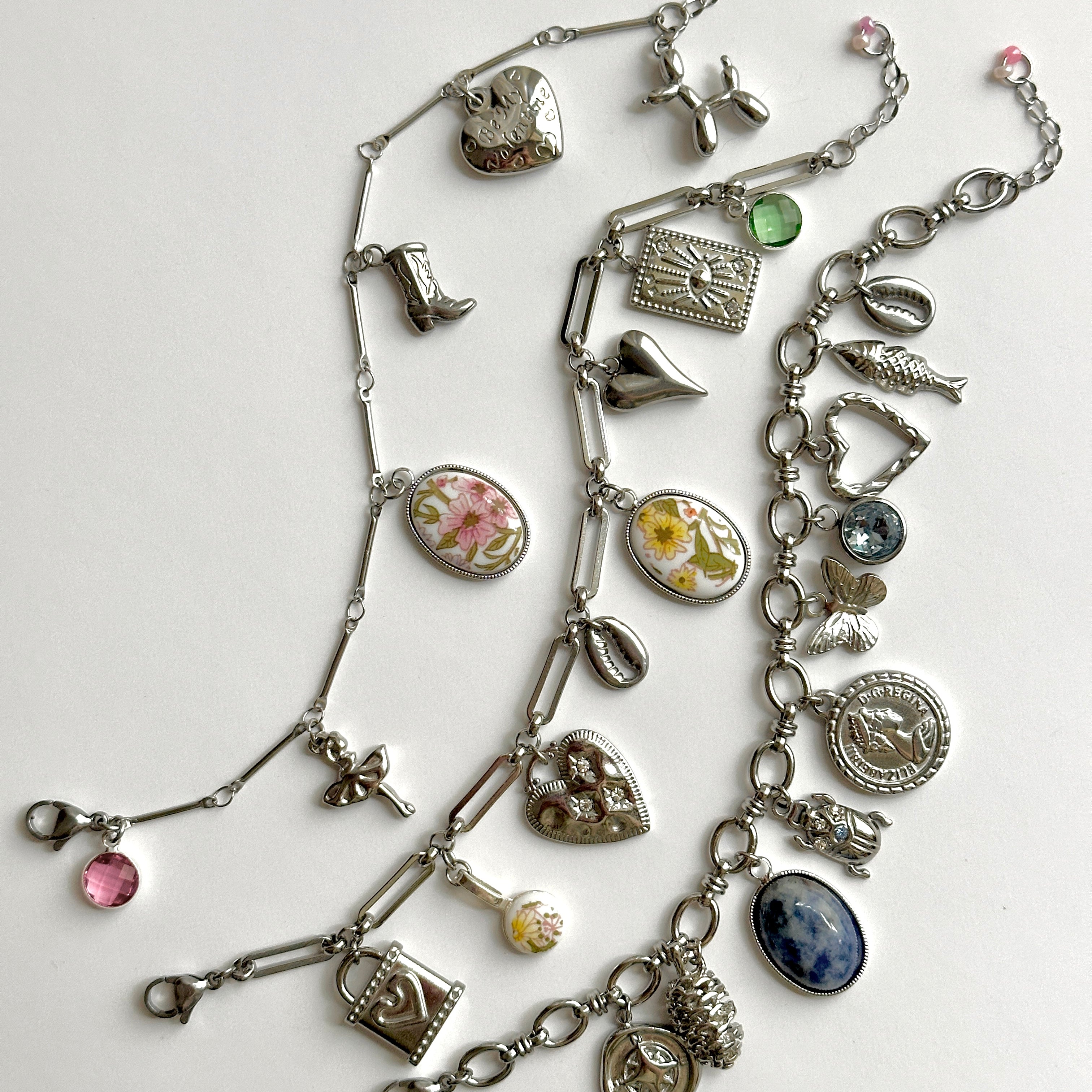 Silber Charm Armband 2