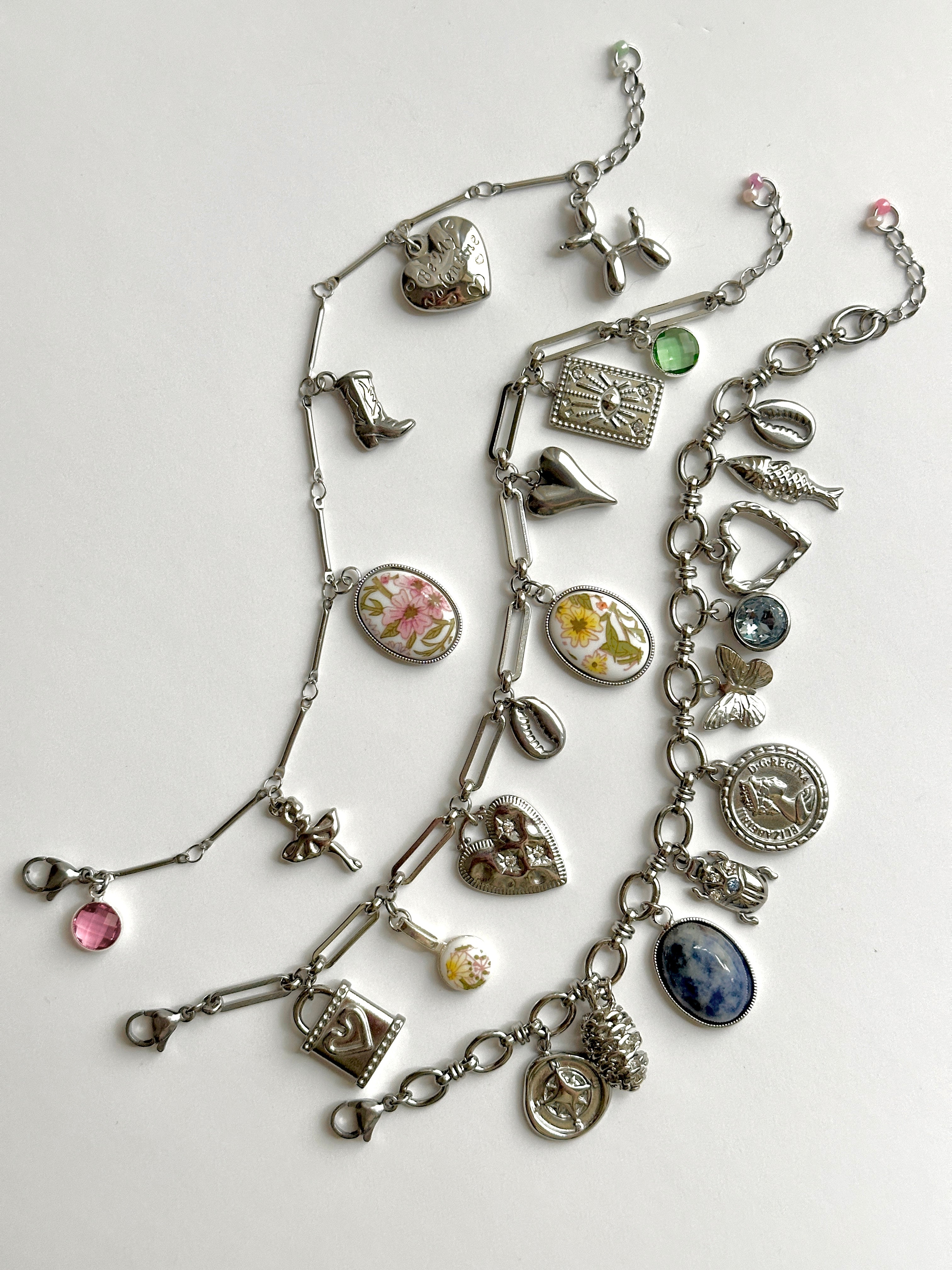 Silber Charm Armband 2