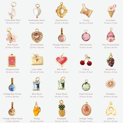Small Colorful Charm Collection