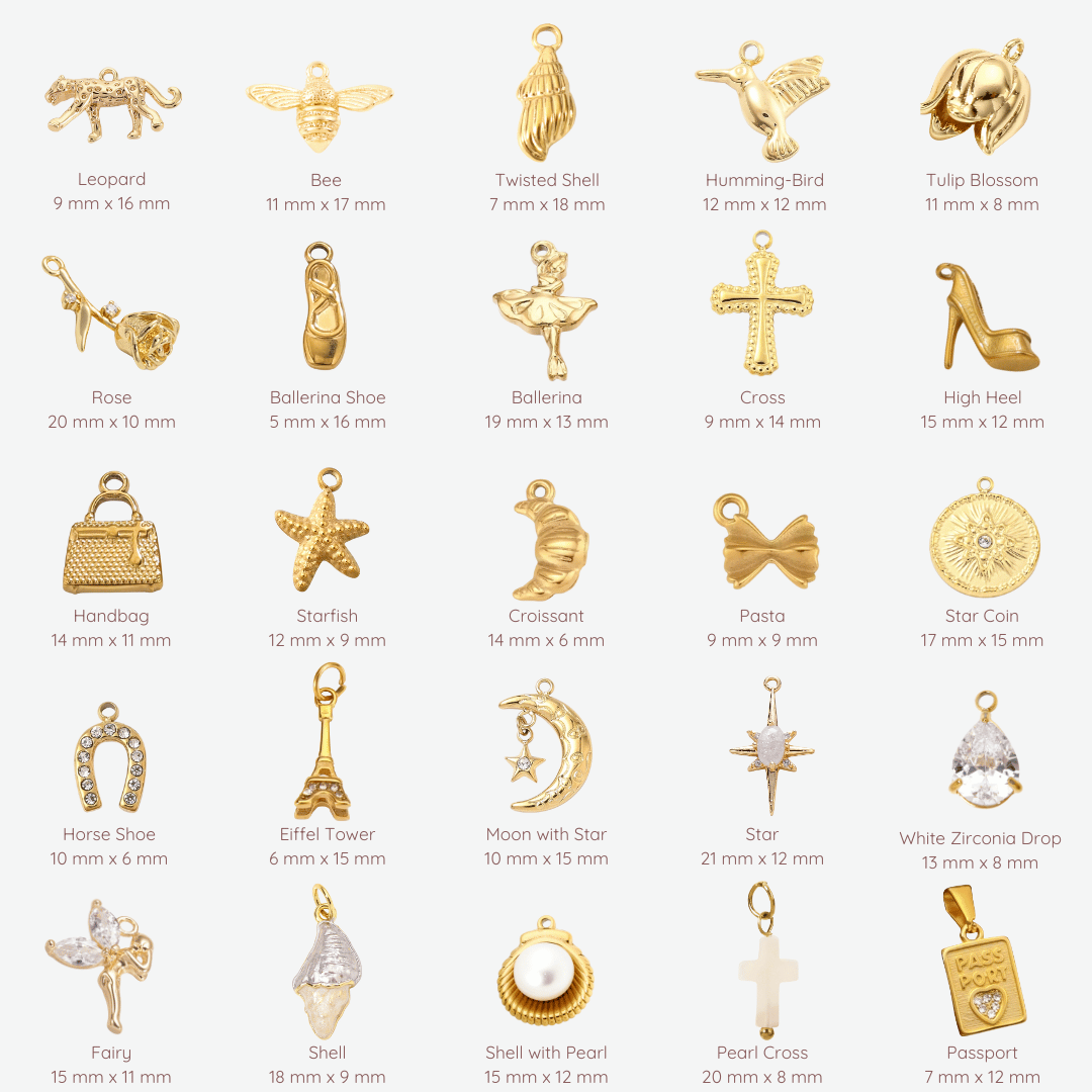 Small Gold Charm Collection