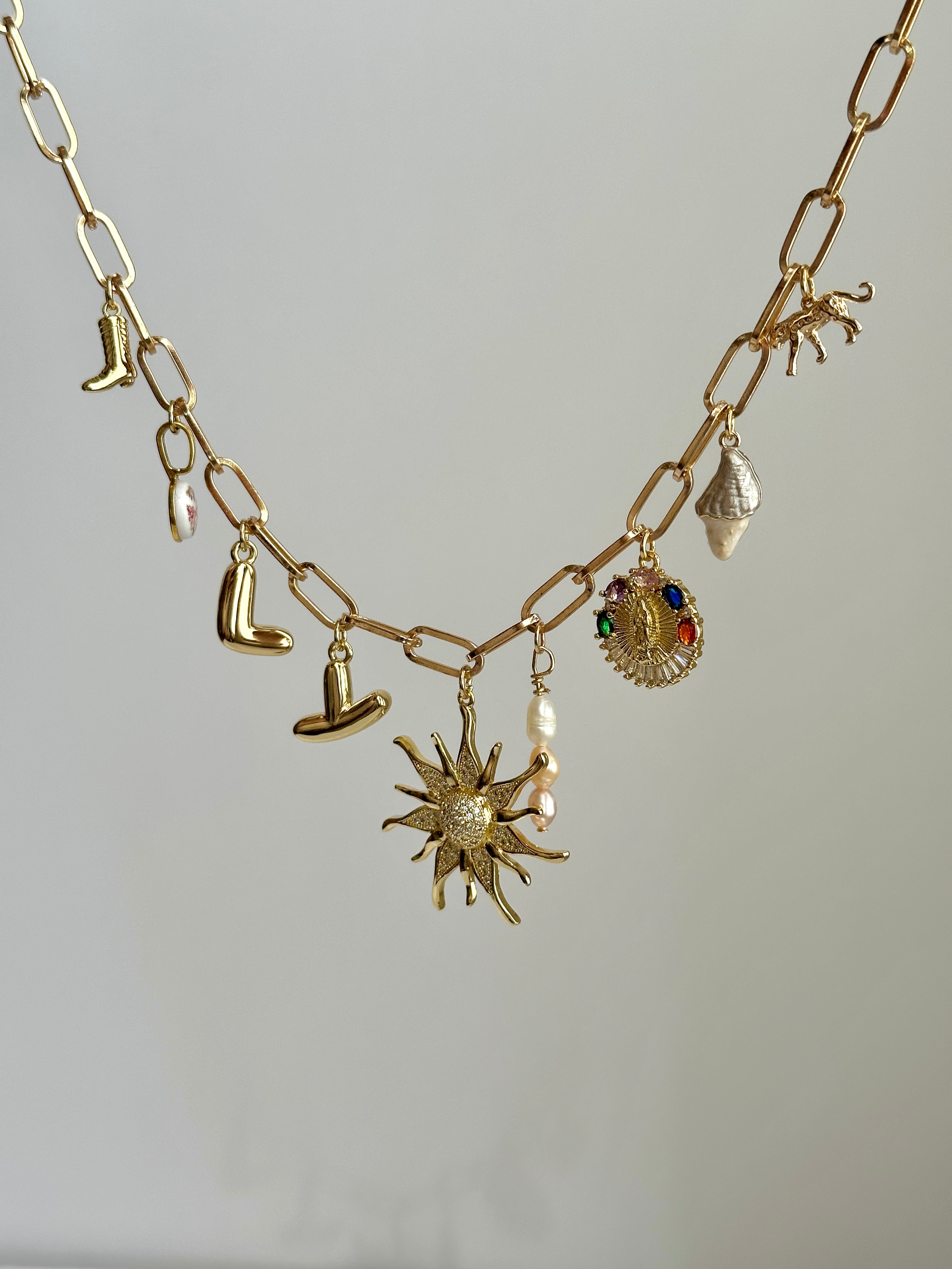 Sunshine Charm Halskette 3