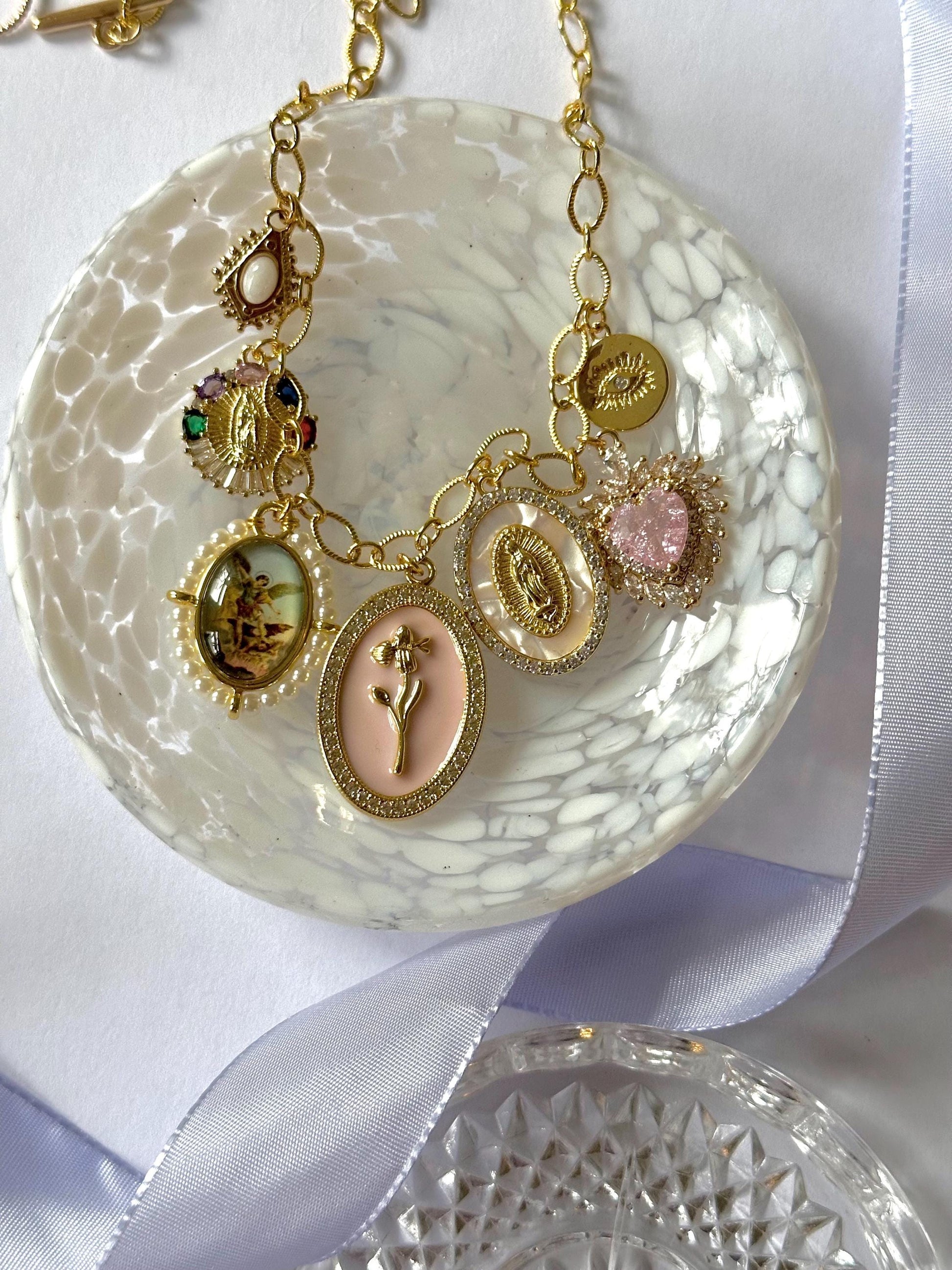 Vintage Teatime - Charm Halskette