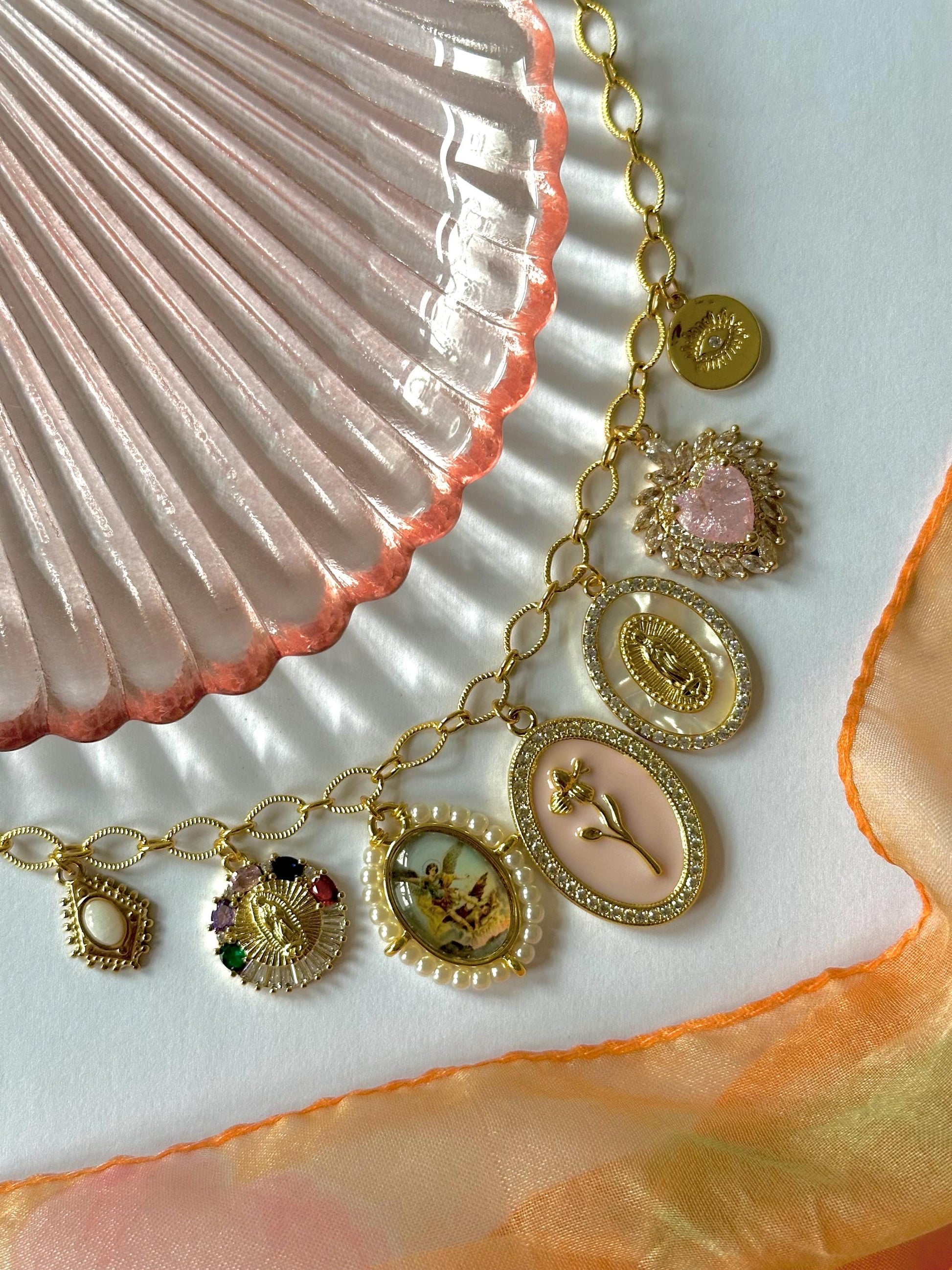 Vintage Teatime - Charm Halskette 2
