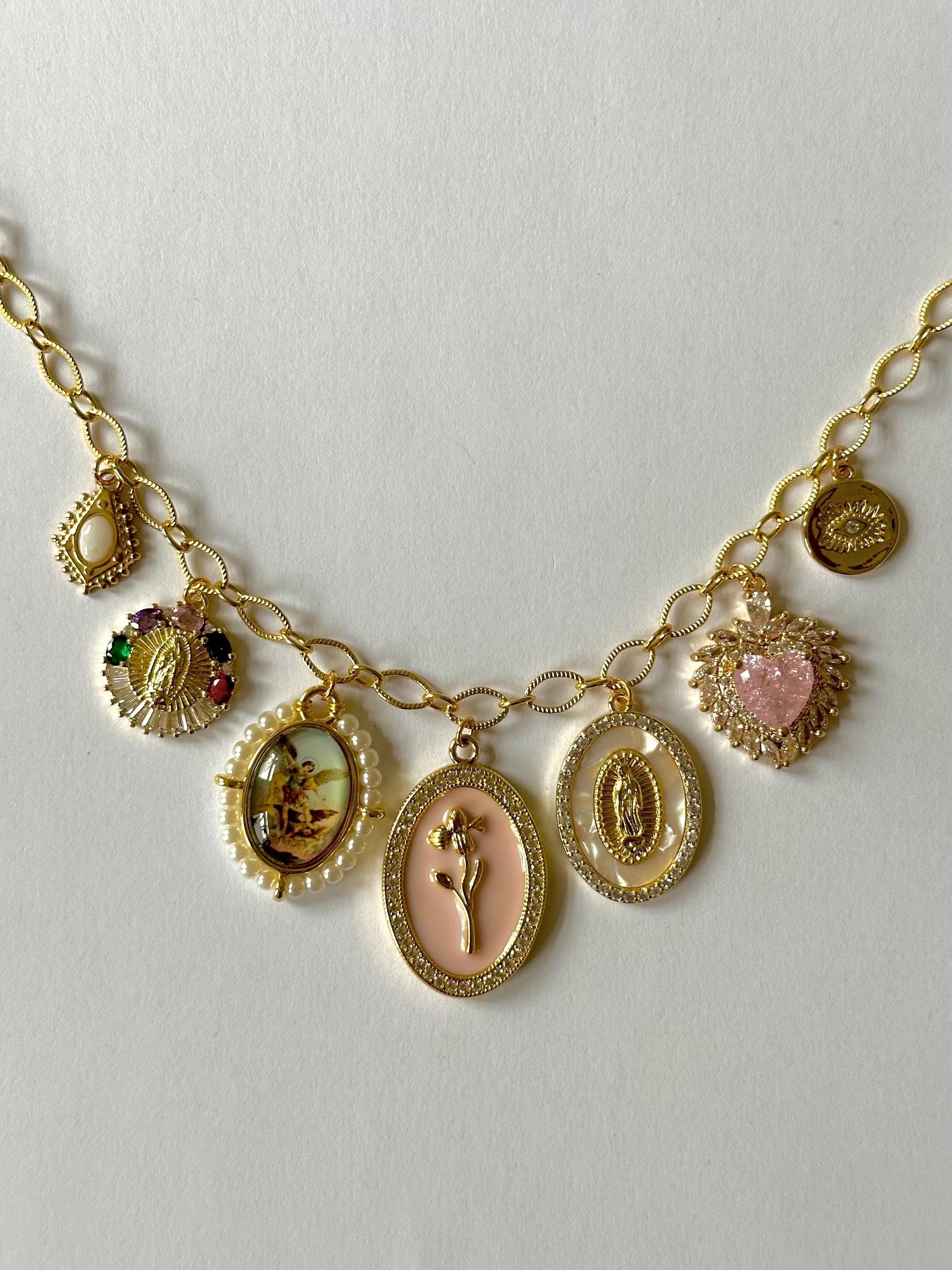Vintage Teatime - Charm Halskette 3