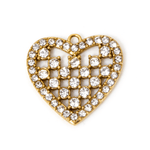 Zirkonia Muster Herz