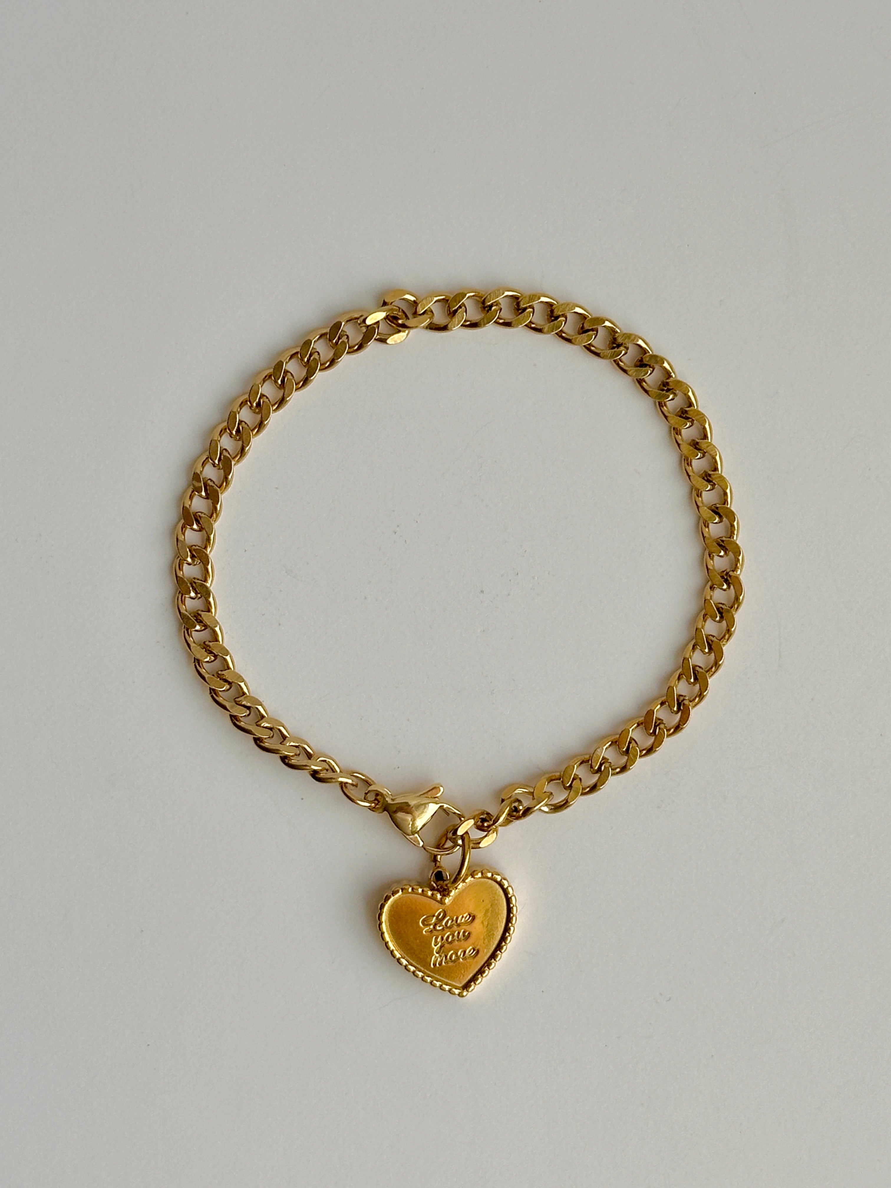 Love you more - Armband - Loony You