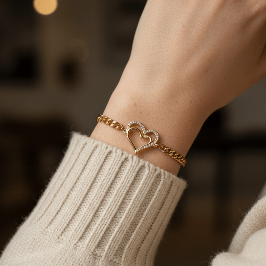 My Heart is your Heart - Armband - Loony You