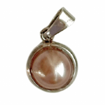 Dunkel Rosa Acryl Perle