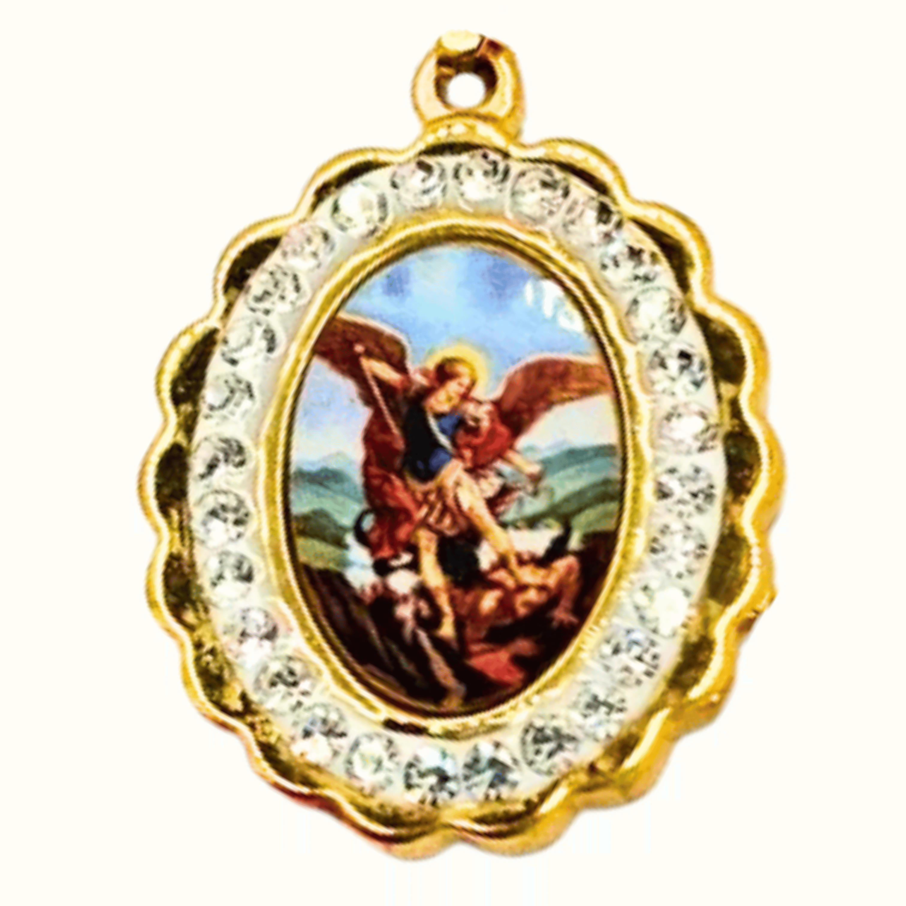 Vintage Engel mit Glitzersteinen - Loony You